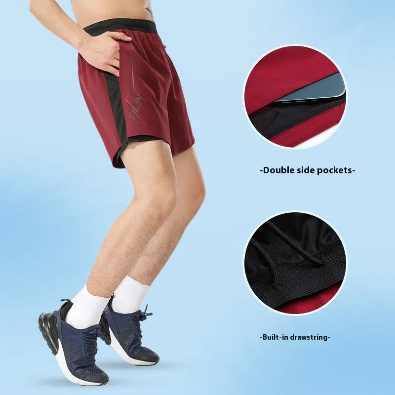 Men's solid colour polyester basketball shorts with low waist design in various colour options