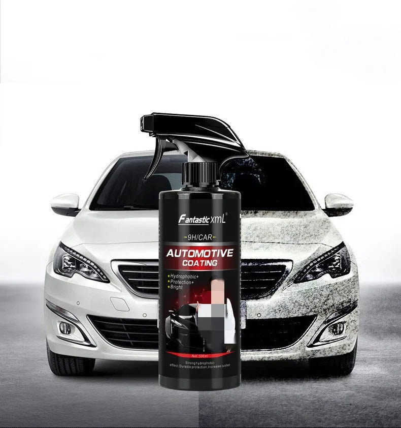 500ml automotive coating spray bottle with ceramic hybrid paint protection liquid