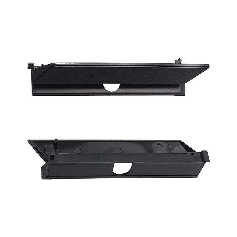 Black PS4 Pro replacement hard drive bottom cover with internal baffle strip