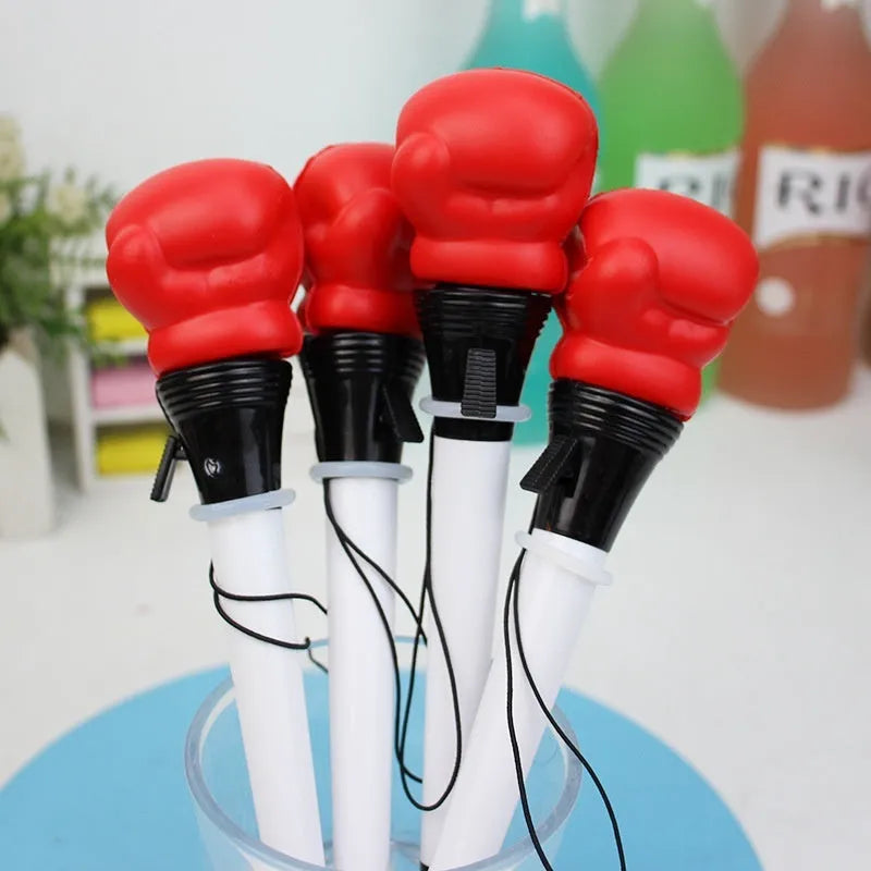 4-pack of ejection pens with boxing press mechanism and plug-in sleeve design