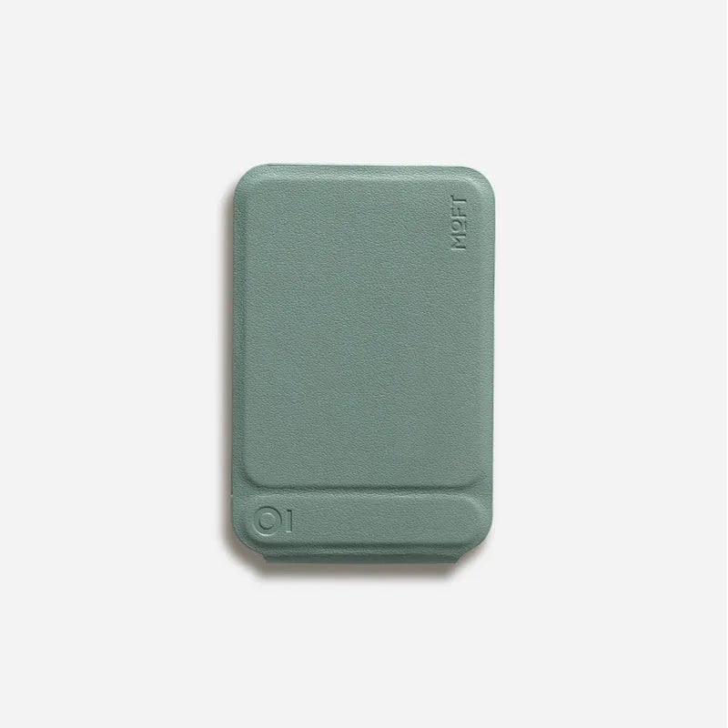 Magnetic mobile phone holder case in black, blue, green, and grey colours showing slim profile and integrated magnet.