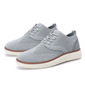 Men's outdoor casual hiking shoe in woven mesh with rubber sole, shown in one of six available colours.