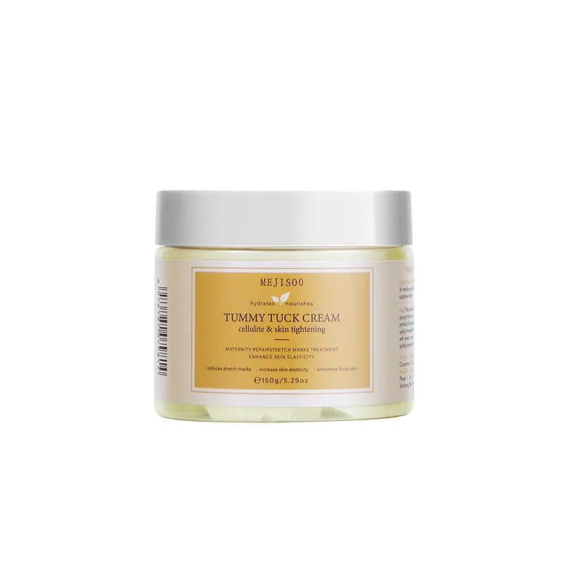 Coconut oil body cream for stretch marks and fine lines recovery, 150g abdominal recovery cream for ladies
