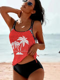 Women's loose fit Tangini bikini briefs in multiple colours with polyester construction