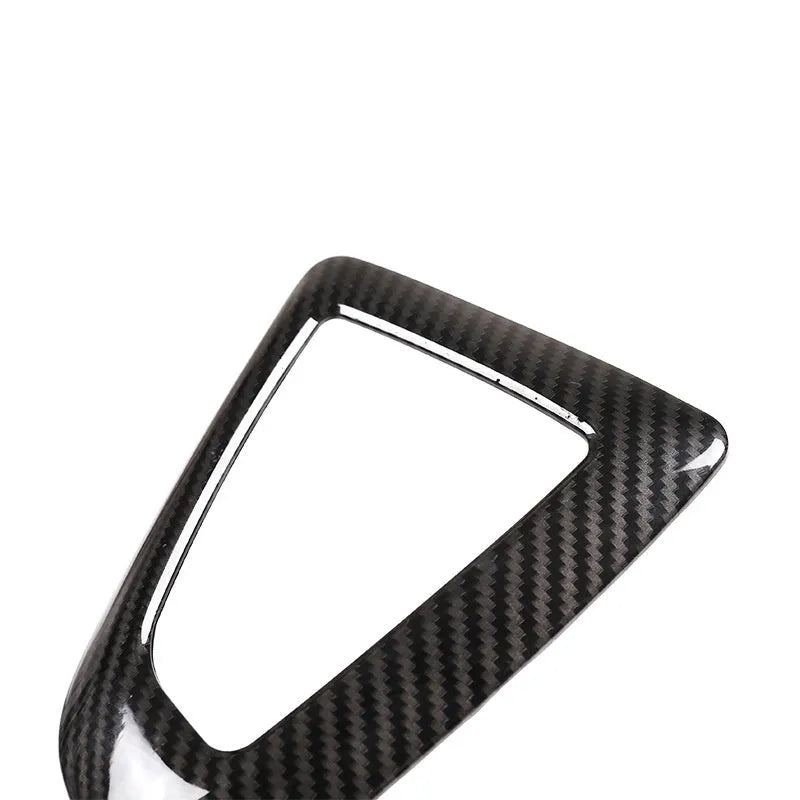 BMW carbon fibre pattern gear selector base frame trim panel for 1 2 3 4 Series
