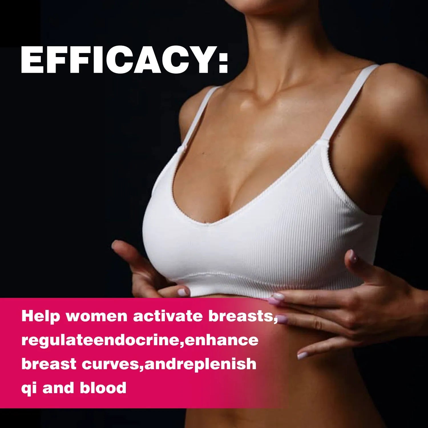 Box of 30 herbal breast enhancement tea bags with custom label option from BIYODE