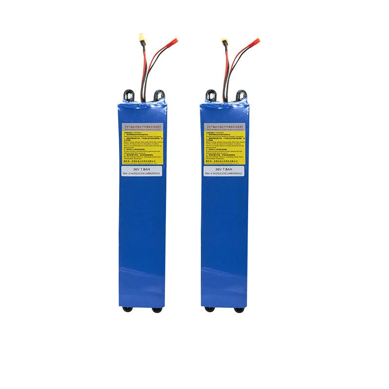 36V electric scooter lithium battery pack with multiple ampere-hour capacity options