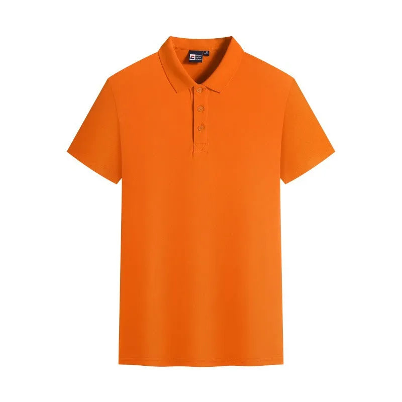 Combed Siluo high spinning cotton short sleeve t-shirt in solid colour, summer casual leisure top