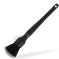 Black car detailing brush with super soft pig hair bristles showing 240mm and 160mm size options