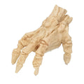 Halloween electric luminous crawling hand made of realistic vinyl with glowing lights on a floor