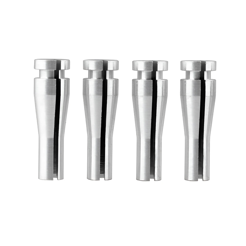 Silver aluminium car lock cable repair kit with 4 parts for Ford F150 F250 F350 cab rear latches