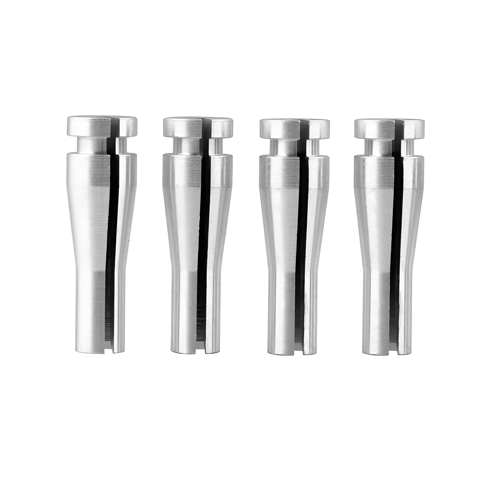 Silver aluminium car lock cable repair kit with 4 parts for Ford F150 F250 F350 cab rear latches