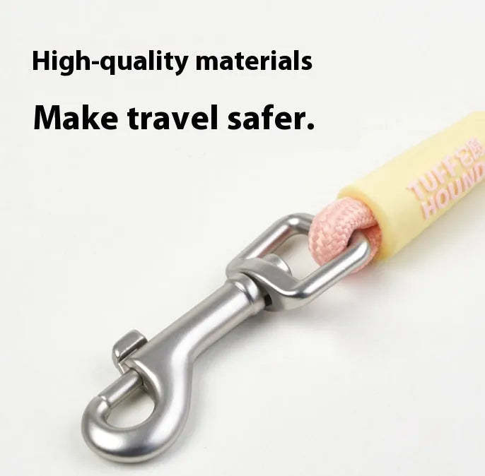 Polyester dog leash in hand-holding rope design measuring 150cm long