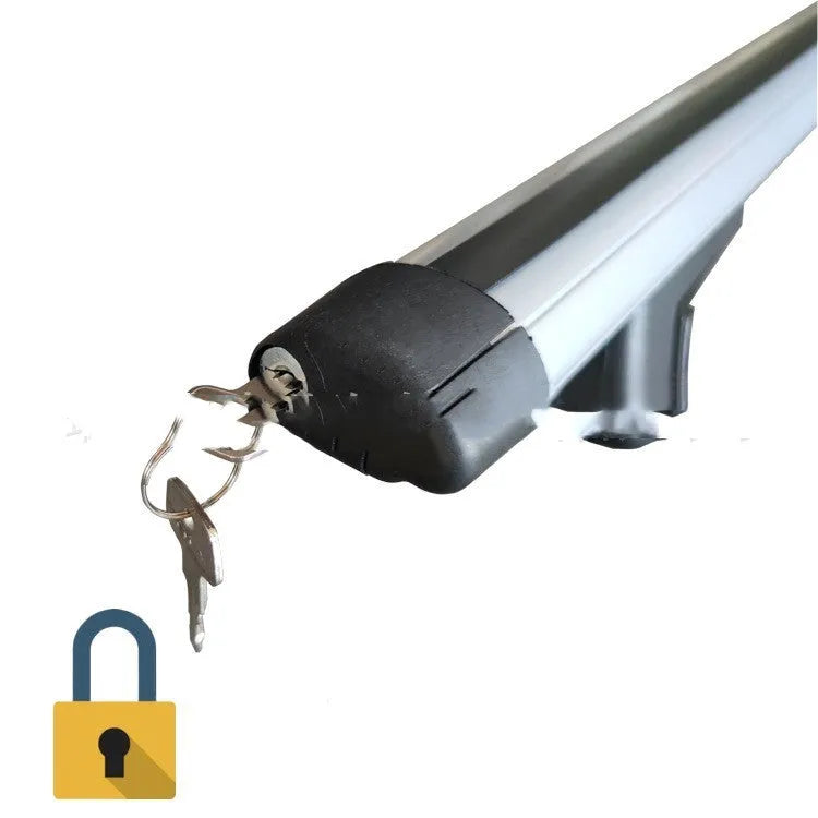 Alloy roof rack crossbars for General Motors SUV vehicles with 75kg capacity