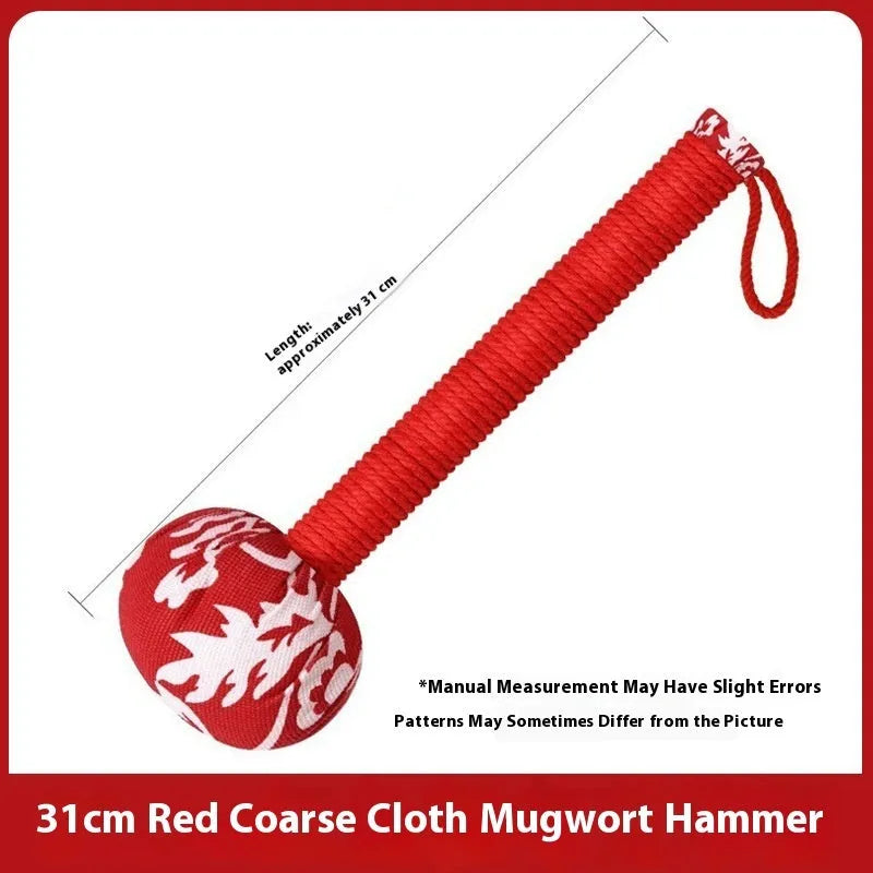Argy wormwood hand-held massage hammer for neck and shoulder relief in five colour options.