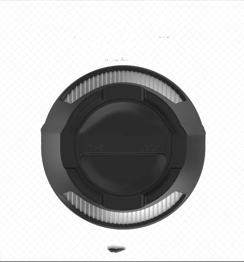 Black indoor mosquito killer lamp with USB port on white background showing dimensions 115x115x227mm