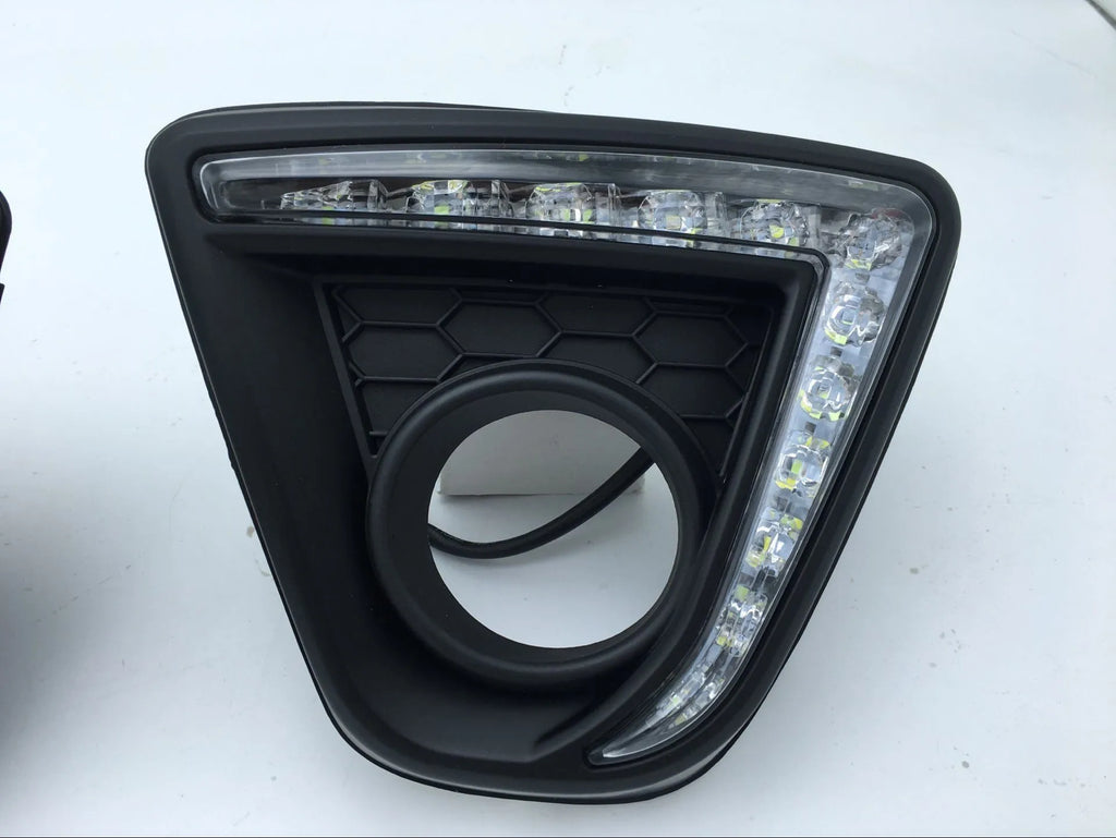 Mazda CX-5 LED daytime running light bulb set with multiple style options on a white background.
