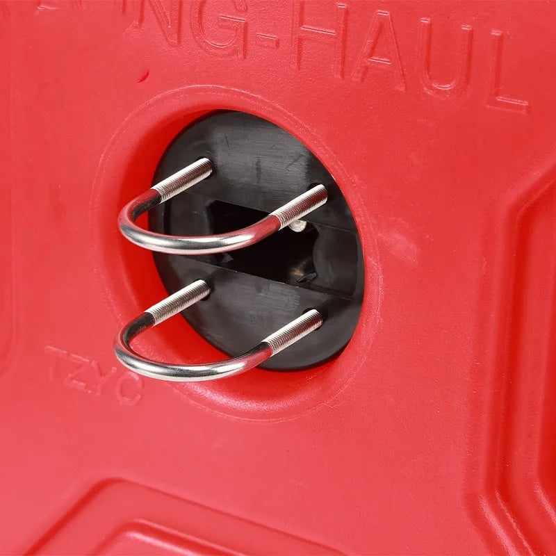Lockable 5L spare fuel tank for car motorcycle oil drum black or red