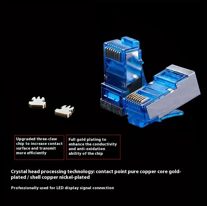 CAT6 RJ45 network extension cable with multiple length options for computer networking