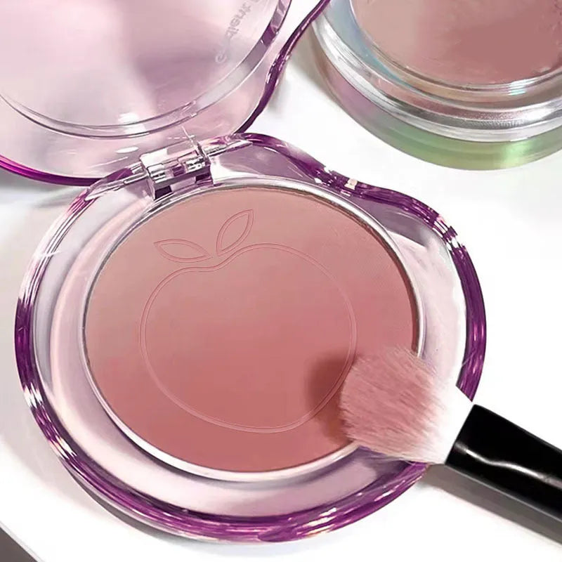 Bubble gradient blush rouge in six natural pseudo plain colour shades for dry skin types