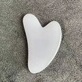 Resin beeswax heart-shaped Gu Sha facial scraping sheet for beauty salon in multiple colour options