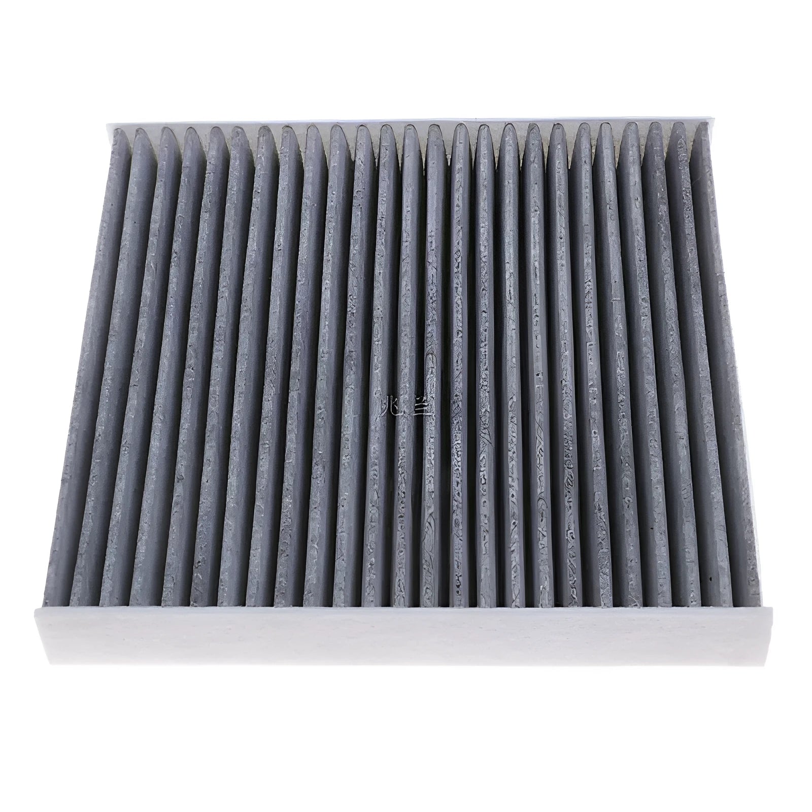 Grey Geely air conditioning filter element measuring 215mm by 210mm by 30mm