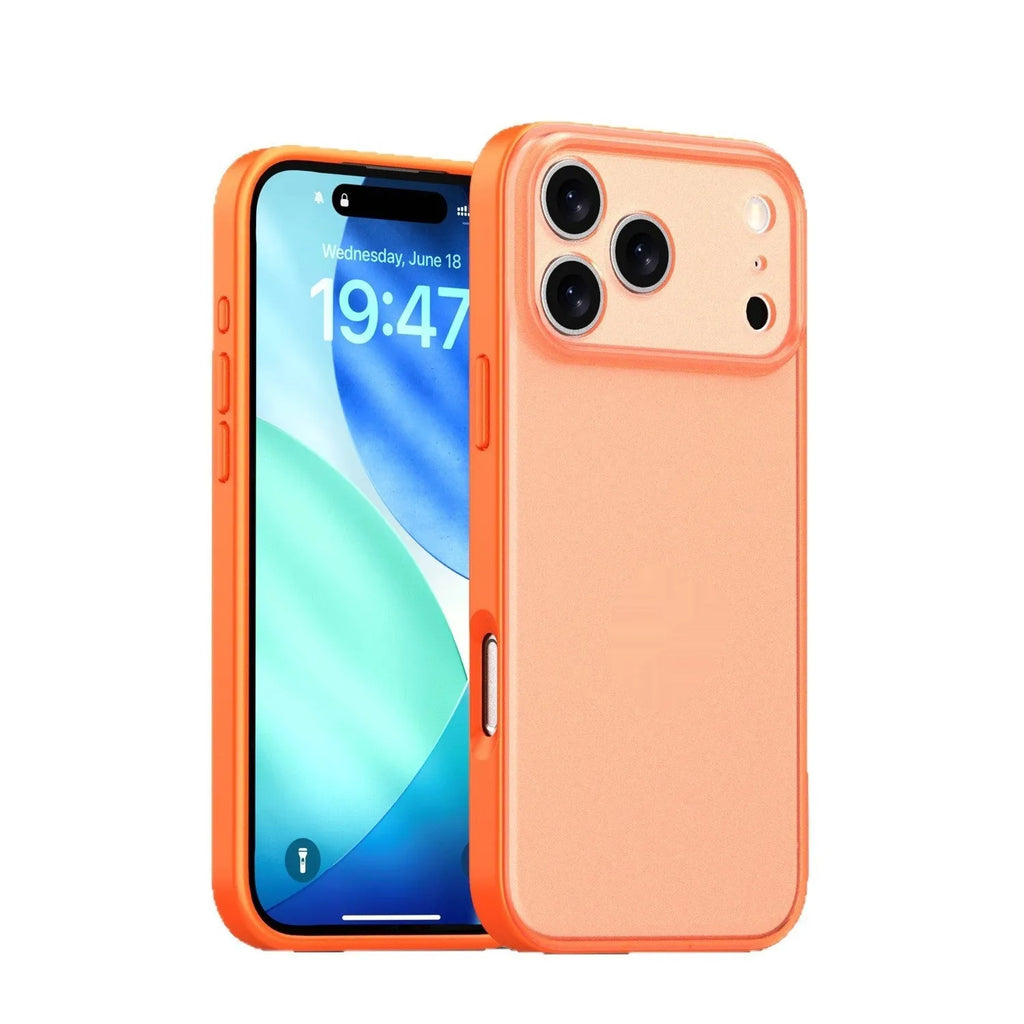 Skin Feeling Oil Injection all-inclusive fine hole phone case for iPhone 17 in eight colour options with anti-slip anti-fall protection