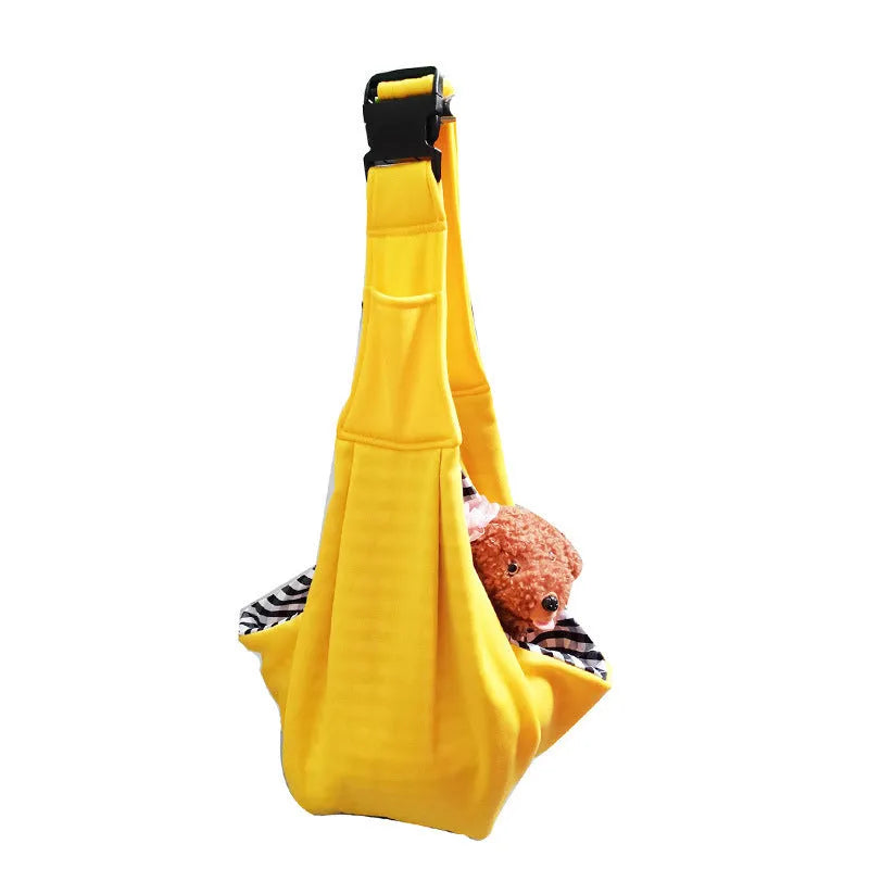 Folding cat messenger backpack with breathable mesh panels in multiple colour options
