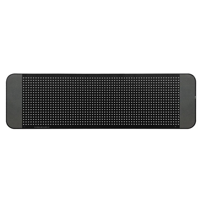 LED message board display with remote control featuring full-colour screen and multiple control options