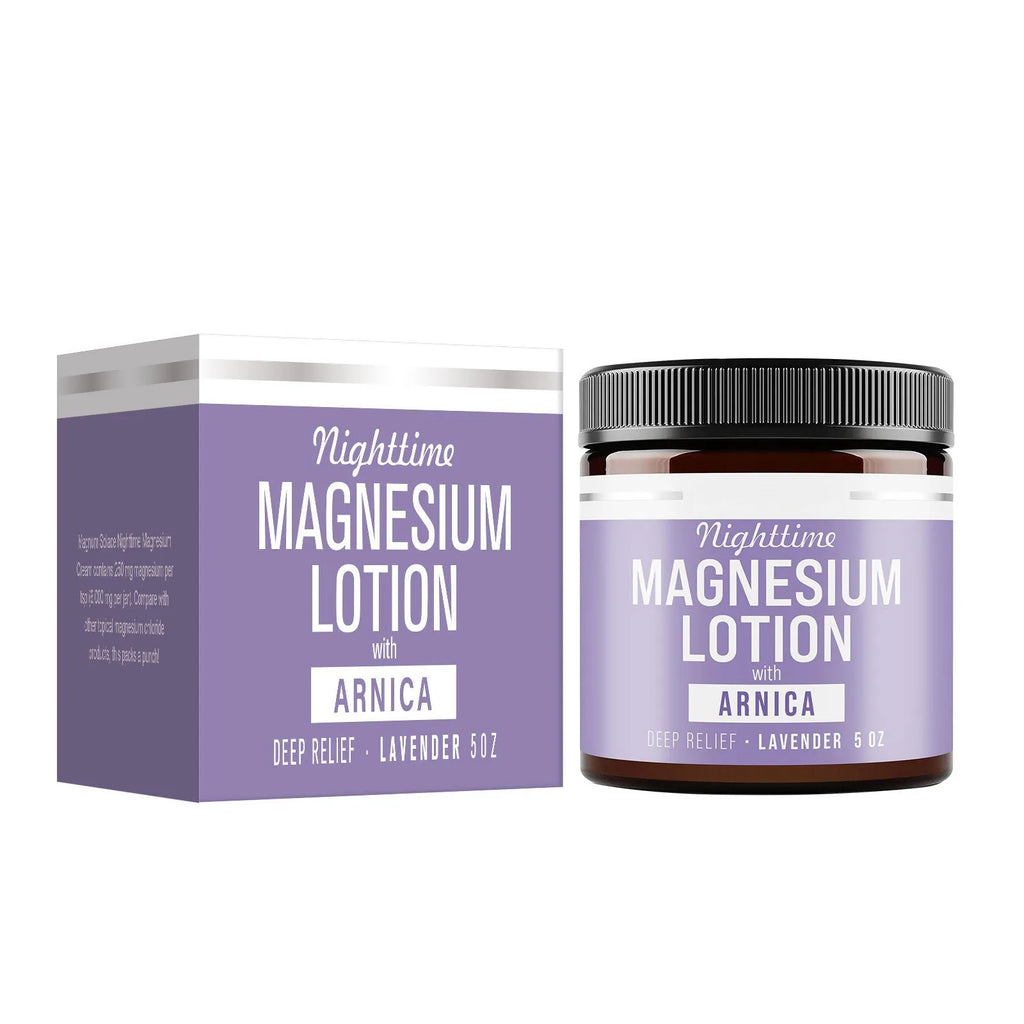 150ml Magnesium Body Butter Cream tub with shea butter and arnica extract