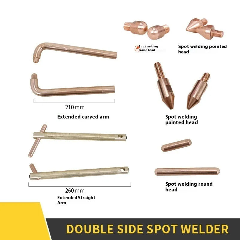 OL8000 double-sided spot welder butt welding machine with manual control and multiple welding heads