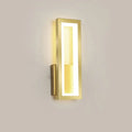 Personality Corridor Wall Light with Nordic PVC design in black, gold, or white finishes