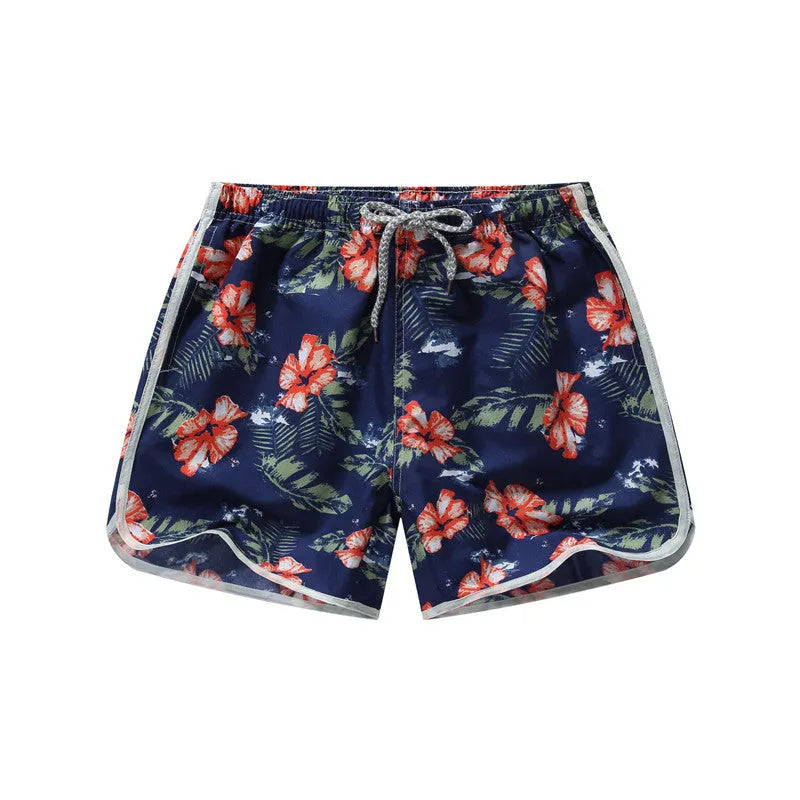 Wide leg summer beach pants in Mimosa colour, polyester fibre fabric, elastic waistband, size M