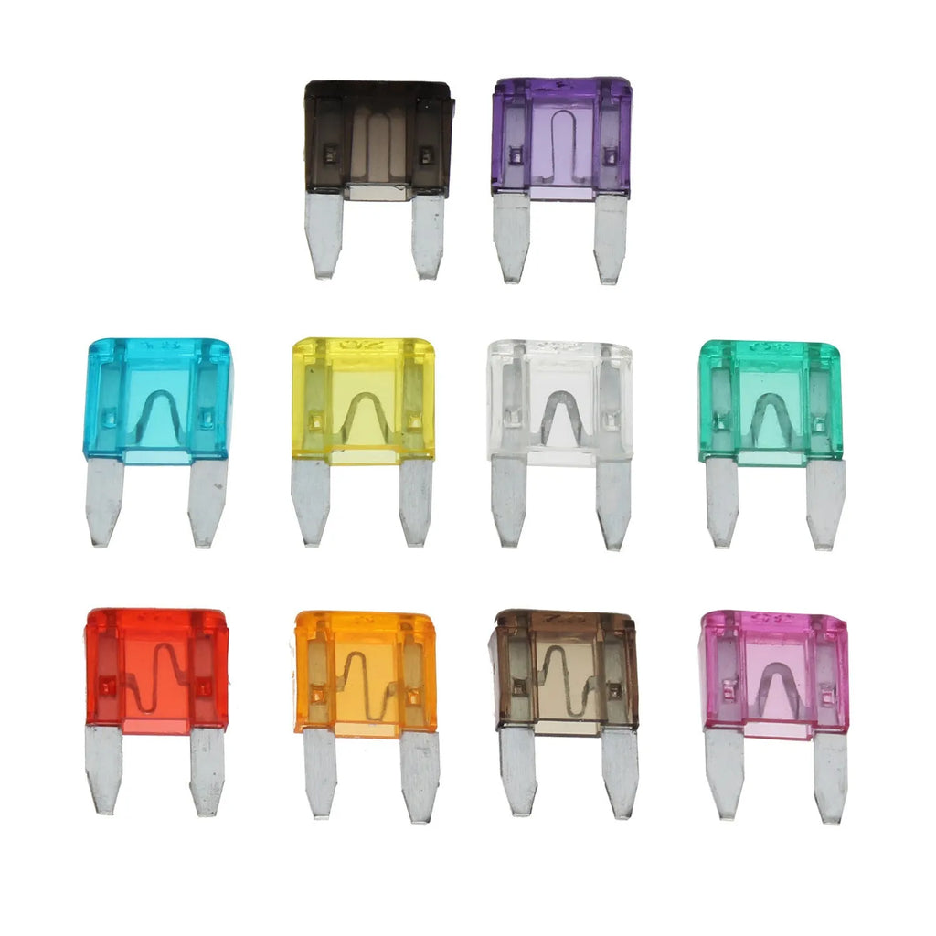 120pcs small car fuse kit insert-type blade fuses for automotive 24V systems