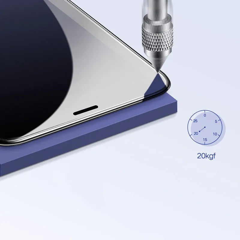 9D tempered glass privacy screen protector for iPhone models X to 11 Pro Max