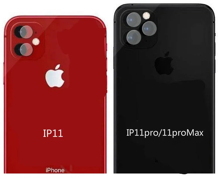 Glass fibre camera lens protective film for Apple iPhone models with anti-scratch surface
