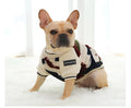 Camouflage dog hooded coat with two-legged design for dogs sizes XS to 2XL