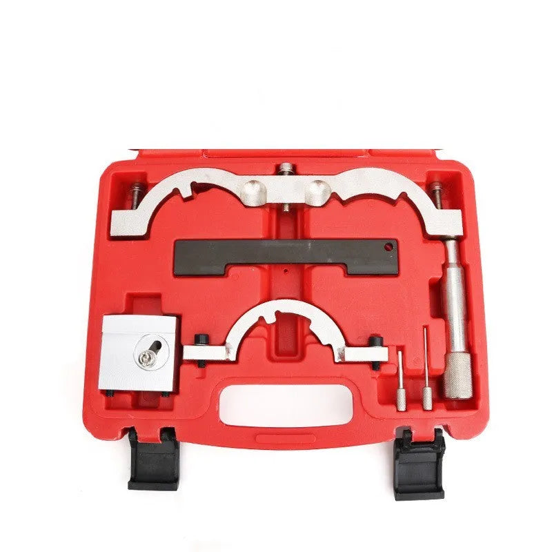 Opel 1.4 Oncla LUJ timing tool set with seven chrome-vanadium steel pieces.