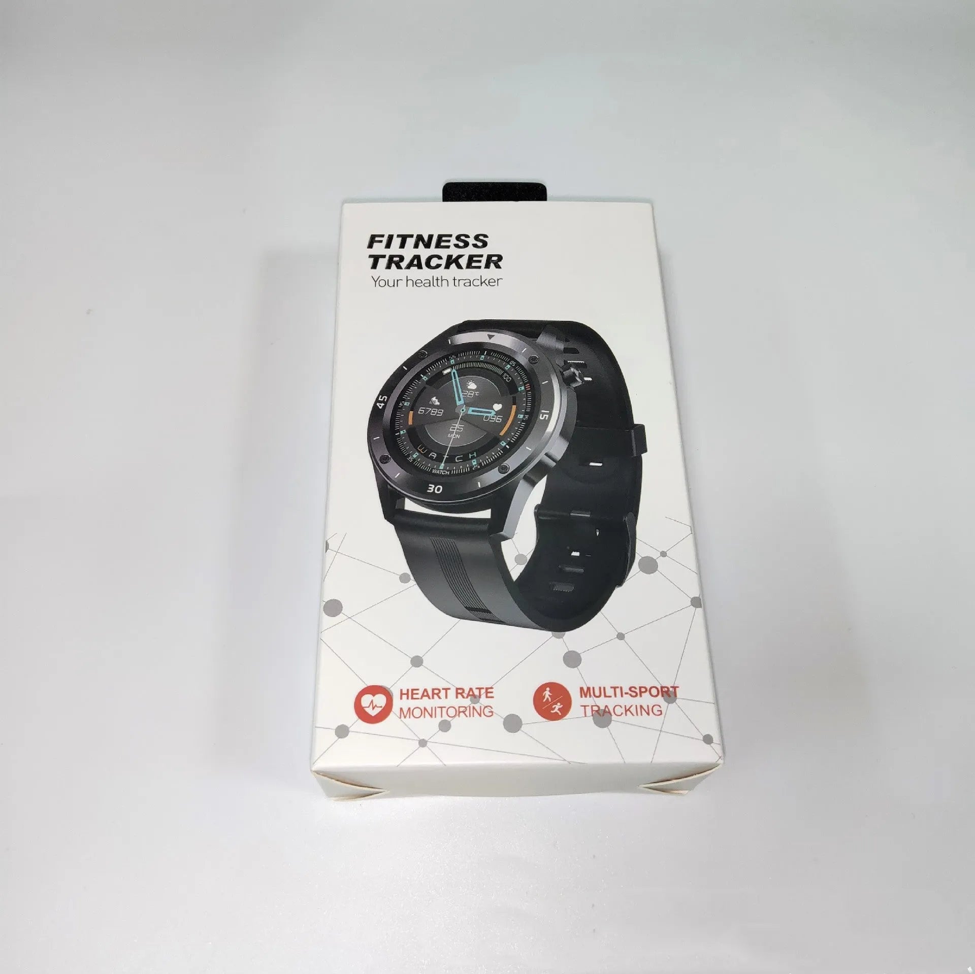 F22 smartwatch in black, green, or red with zinc alloy case and 1.54-inch screen on a TPU strap.