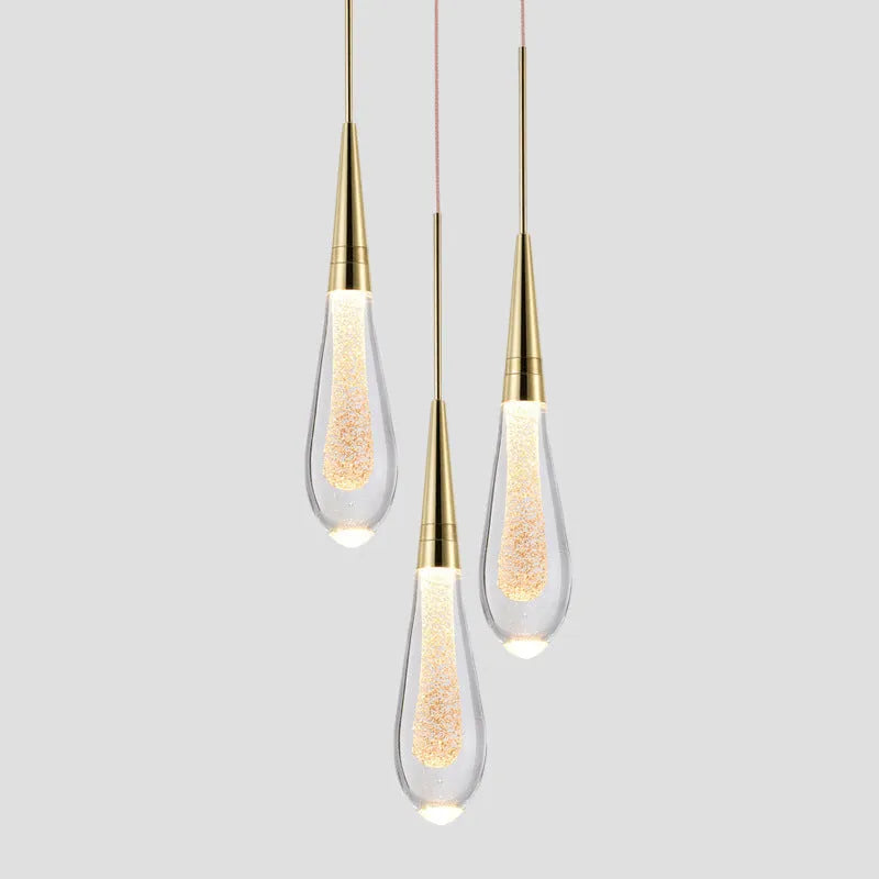 Postmodern crystal chandelier single head short design with 27cm height and adjustable cord