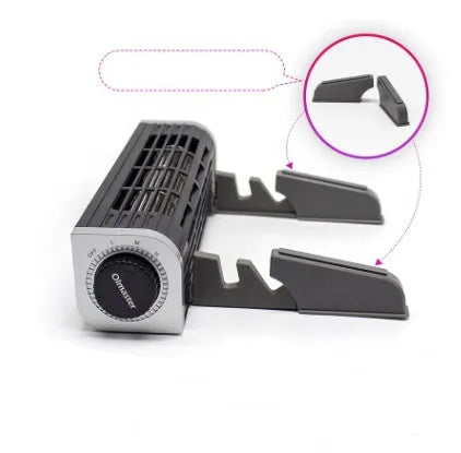 Cooler Master U3 Plus black notebook cooler with three adjustable fans on a steel mesh platform.