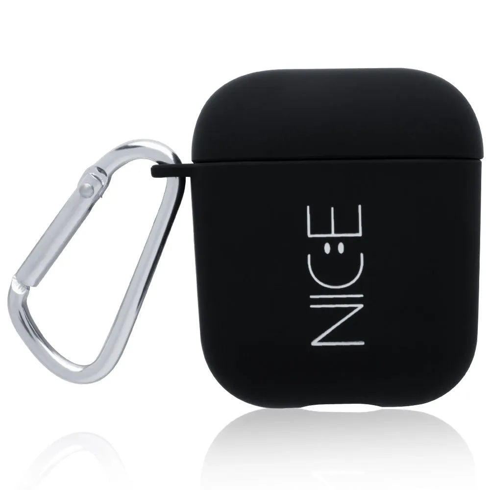 AirPods case cover in PC plastic with decorative styles compatible with iPhone wireless headsets