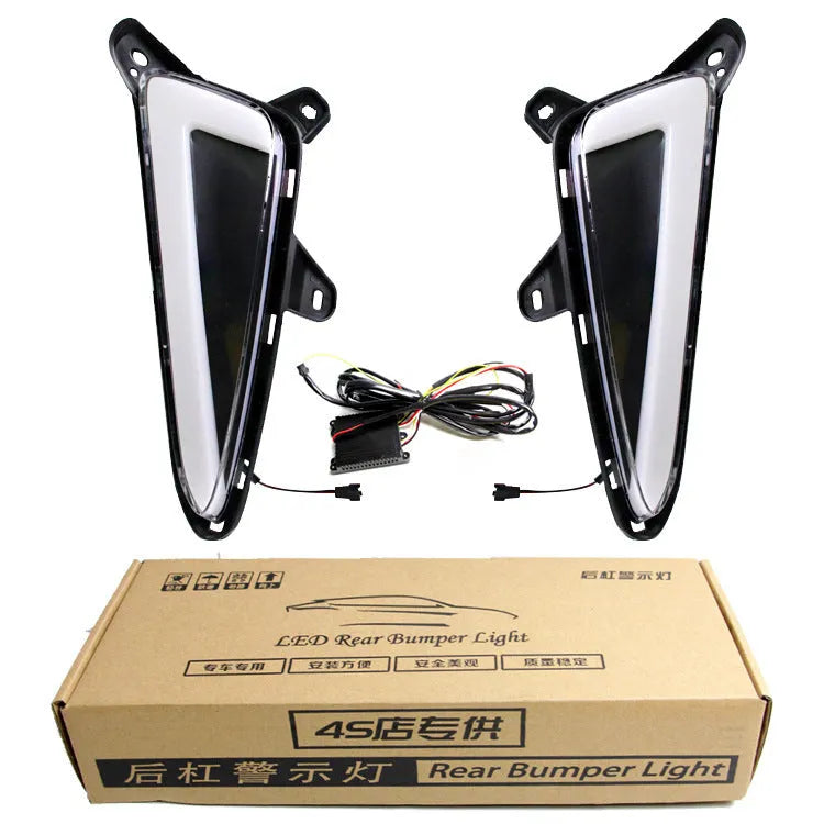 LED daytime running lights fog lights modified yellow light steering for 17 Toyota C-HR close up