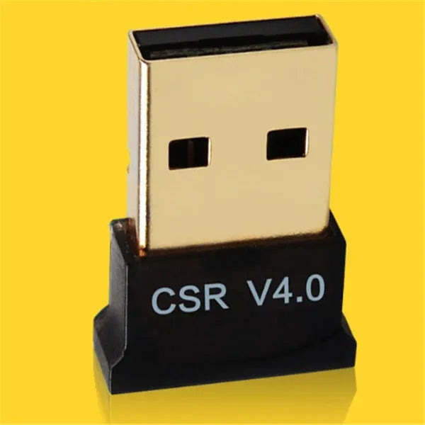 CSR4.0 Bluetooth USB adapter dongle 30 metre range plug and play small size