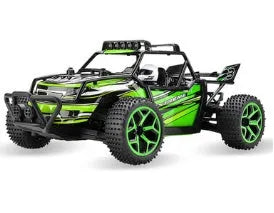 Blue 1:18 scale remote control off-road drift car with 2.4G transmitter