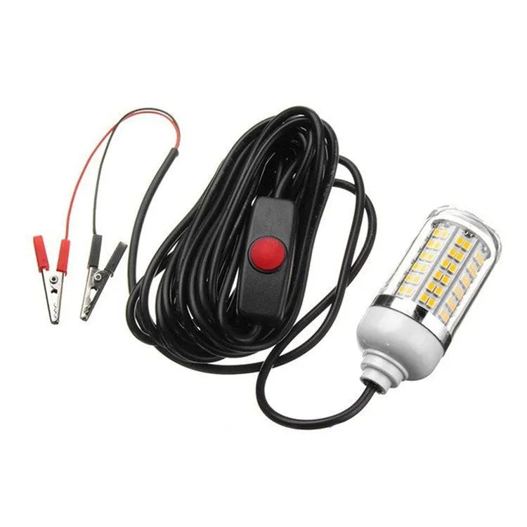 Waterproof fishing light with 108 beads 2835 LEDs green colour ABS shell IP65 for sea fishing