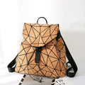 KAOGE original natural cork backpack for women, lightweight vegan bag with wooden texture and top closure