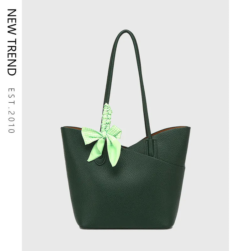 PU leather vertical square shoulder handbag 33x11x25cm in biscuit colour with sewing line detail and single strap