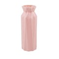 Simple drop-resistant melamine plastic vase in green, grey, pink or white with a 7.2 cm base.