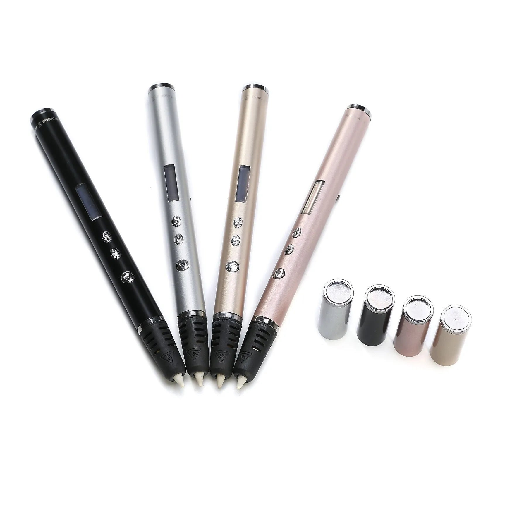Fountain pen style 3D printing pen for DIY educational projects with adjustable extrusion speed